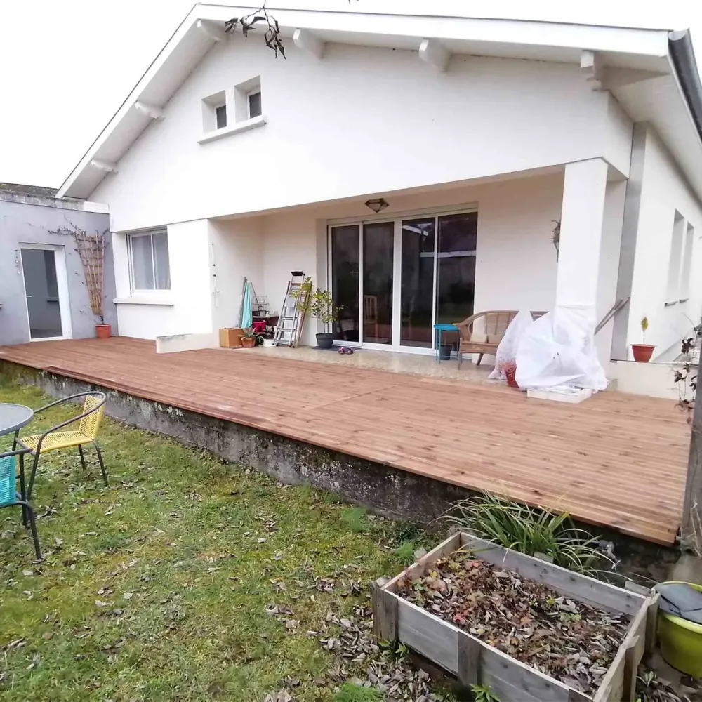 Aménagement extérieur à Barlest